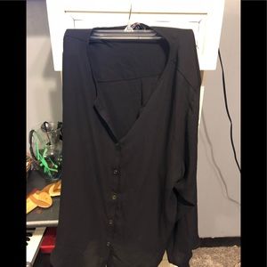 Long sleeve button down